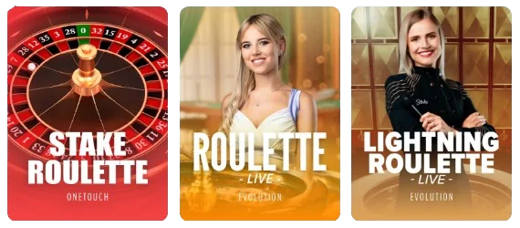 Live-Spiele im Stake Casino Deutschland