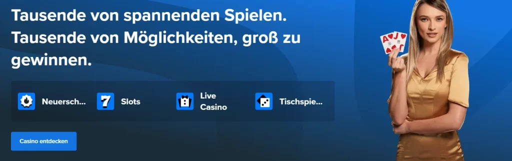 Stake Übersicht Banner