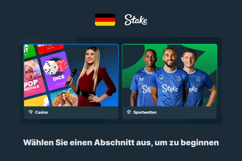 So starten Sie das Spiel bei Stake